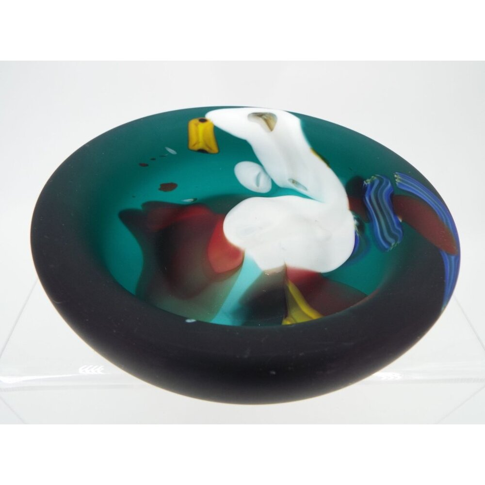 Arte Murano Glass ICET Multicolor Abstract Bowl